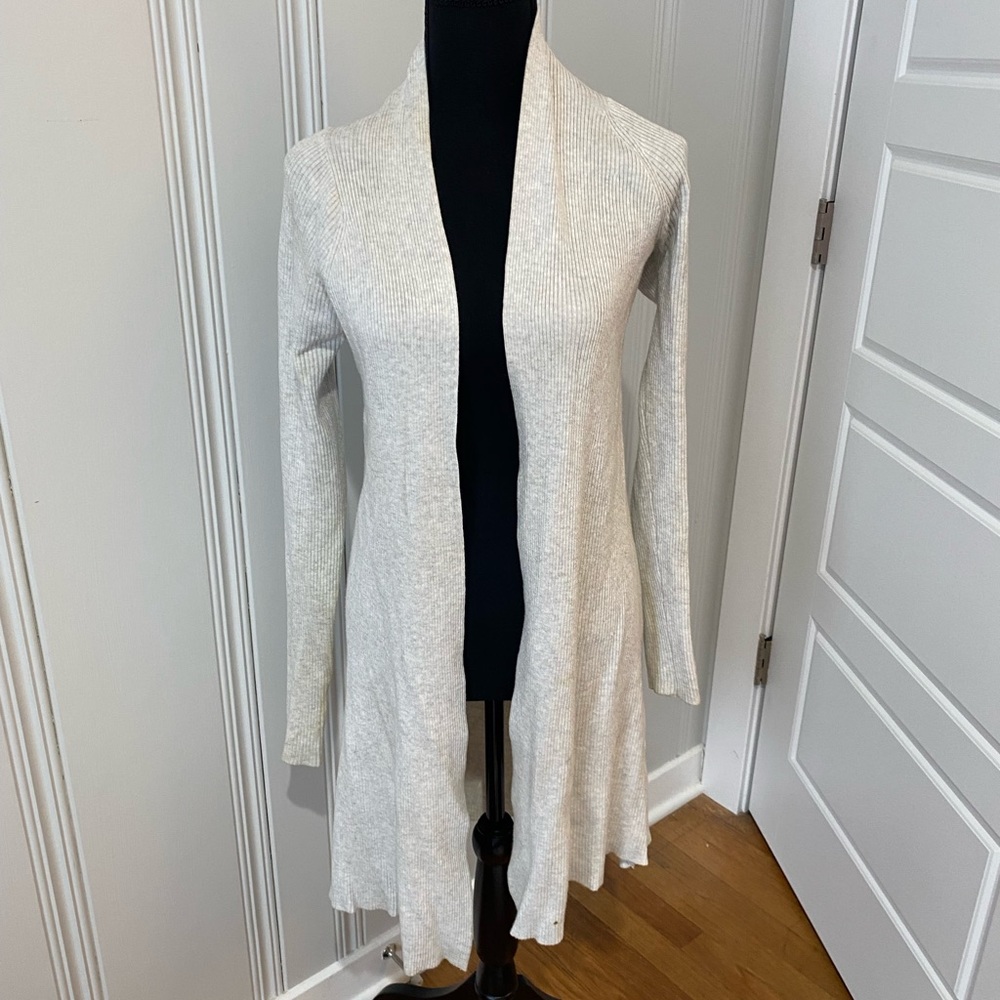 Knit long sweater